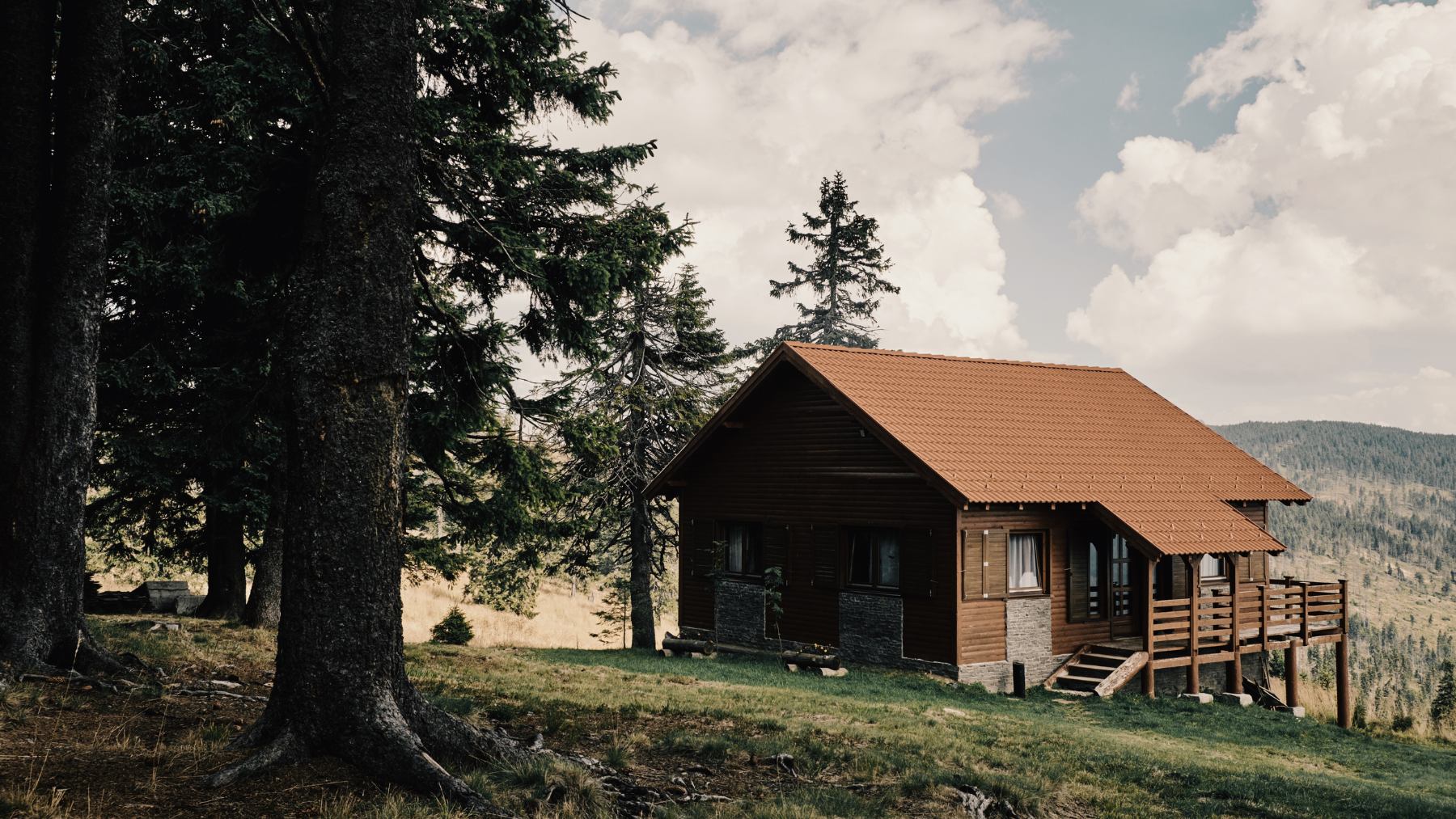 Riscaldamento a pellet per la casa di montagna 